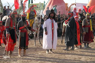 آیین تعزیه خوانی روز عاشورا در وردنجان