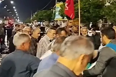 نودمین اجتماع شبانه مردم انقلابی فریدونکنار