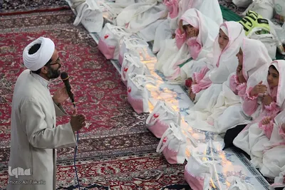 جشن تکلیف ۱۵۰۰دختر ملایری