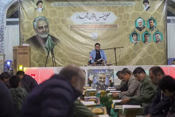 میزبانی پرشور مردم یزد و اصفهان از کاروان قرآنی شهید سلیمانی + عکس