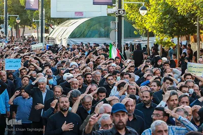 عزاداری رحلت پیامبر در زنجان