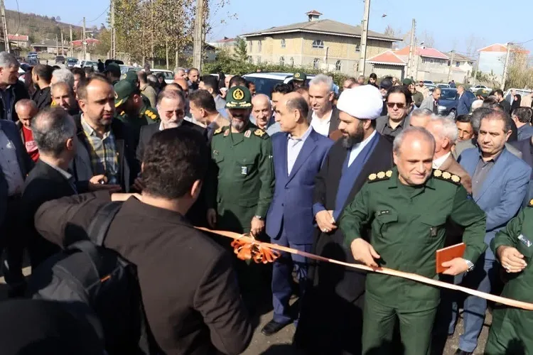 ۲۹۵ پروژه محرومیت‌زدایی بسیج گیلان در شفت افتتاح شد