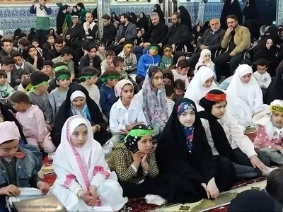 عزاداری و اجتماع حماسی نوجوانان و جوانان امام رضایی در اهر