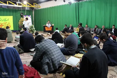 محفل قرآنی در شاهدیه یزد