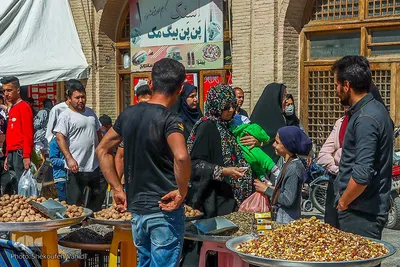 بازار اصفهان در آستانه عید نوروز