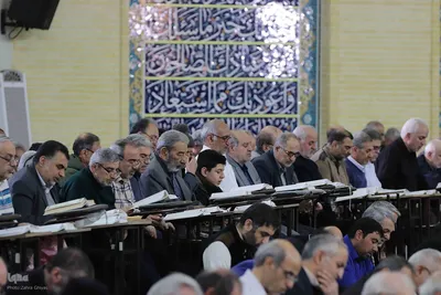 ترتیل خوانی قرآن کریم در مصلای امام خمینی (ره) تبریز