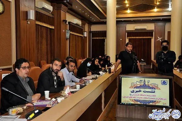 آئین تجلیل از خبرنگاران فعال در حوزه دانشگاه مازندران