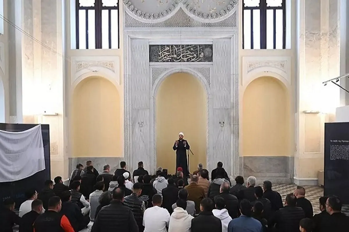 An gudanar da Sallar Eid al-Fitr a masallacin tarihi na birnin Thessaloniki na kasar Girka