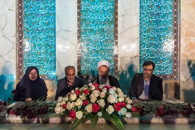 بزرگداشت صائب تبریزی در کنار مقبره صائب