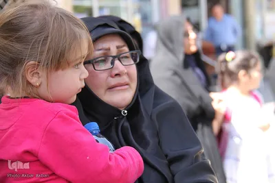 تشییع پیکر جانباز شهید اسکندر آذر در شهرکرد