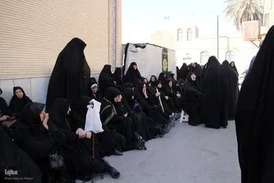عزاداری شهادت امام صادق در امامزاده جعفر (ع) یزد