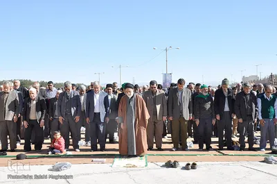 اقامه نماز باران در بیرجند