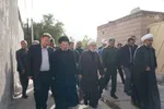 دیدار با خانواده ۳ شهید جنگ رمضان در پلدختر