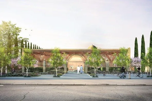 Construcción de una mezquita moderna en la Universidad de Cambridge