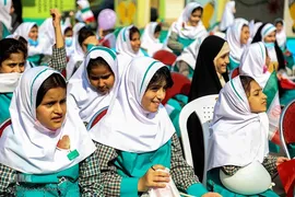 آیین نواختن زنگ جشن عاطفه‌ها در اهواز