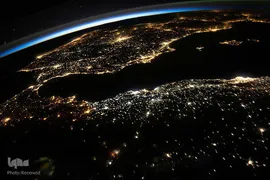 تصاویر شگفت انگیز ایستگاه فضایی بین المللی از سیاره زمین