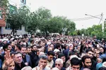 تجمع هیئت‌های مذهبی و مردم داغدار تبریز‎