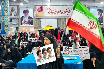 مراسم بزرگداشت رهبر شهید انقلاب در کاشان