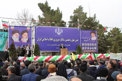 حماسه حضور مردم ملایر راهپیمایی ۲۲ بهمن