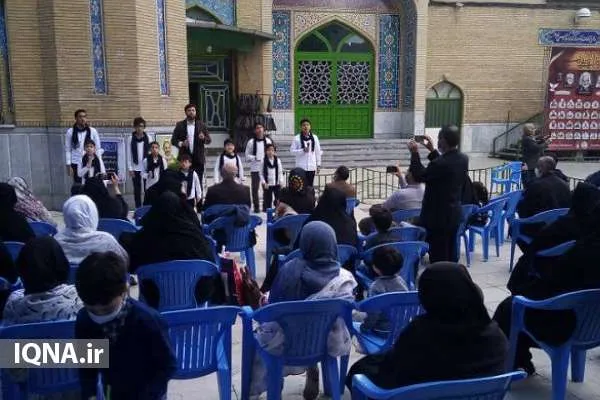 عکس | سوگواری زائران امامزاده حسن(ع) کرج در سالروز تخریب بقیع
