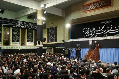 دومین شب عزاداری ایام محرم در حسینیه امام خمینی(ره)