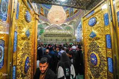 حرم مطهر علوی در آستانهٔ میلاد مولود کعبه