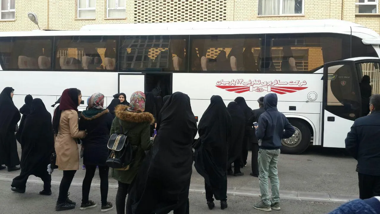 برگزاری اردوی زیارتی مشهد برای دانشجویان دانشگاه پیام نور اردبیل