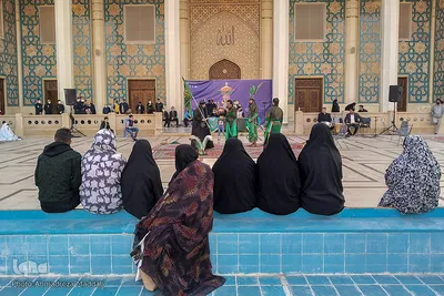 تعزیه خوانی در اولین همایش ملی «سیمای حضرت شاهچراغ(ع) در تعزیه»‎‎