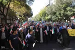 راهپیمایی بشارت نصر در تبریز