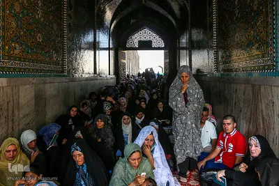 مراسم دعای عرفه در حرم مطهر رضوی