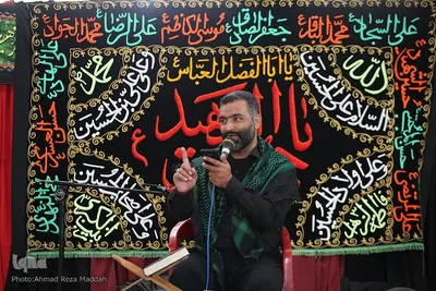 مراسم سوگواری شهادت حضرت اباعبدالله الحسین(علیه السلام) در مسجد شهدای شیراز