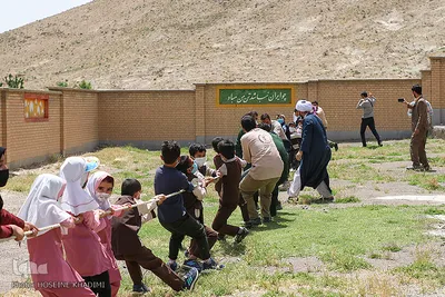 حضور اردوی جهادی اراک در روستای بهادرستان
