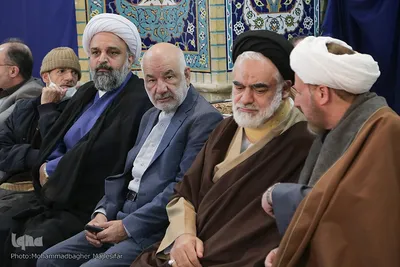 مراسم ارتحال آیت‌الله عبدالنبی نمازی در اصفهان