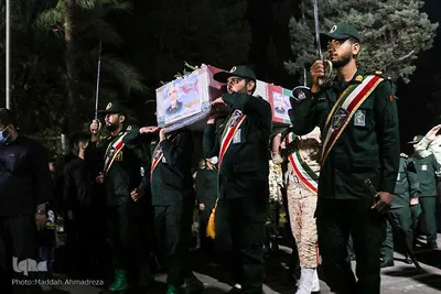 استقبال از پیکر مطهر شهید مدافع حرم «شهید عبدالله اسکندری» در شیراز‎‎