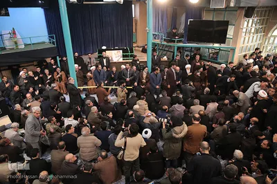 مراسم وداع با پیکر آیت‌الله هاشمی رفسنجانی