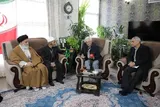 دیدار استاندار خراسان‌شمالی با خانواده‌های شهدای امنیت اسفراین