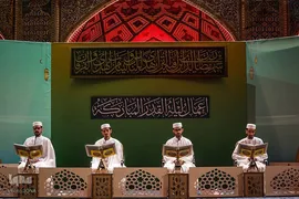 مراسم احیای شب ۲۳ رمضان در حرم مطهر حضرت علی(ع)