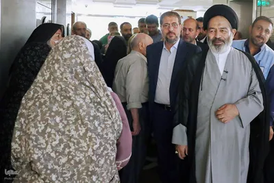 دیدار صمیمی سرپرست حجاج ایرانی با زائران کشورمان درمدینه منوره