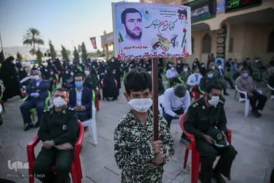 استقبال از دو شهید دفاع مقدس در شیراز
