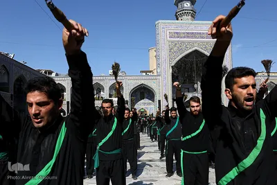 اربعین حسینی در حرم امام رضا(ع)