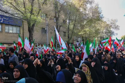 هفتمین مراسم تشییع پیکر شهدای جنگ رمضان در اصفهان