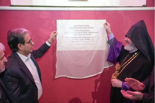 بازدید معاون استاندار آذربایجان شرقی از موزه کلیسای سرکیس مقدس تبریز