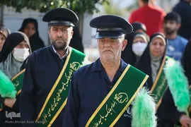 آیین تعویض پرچم آستان مقدس حضرت سیدعلاءالدین حسین(ع)‎‎
