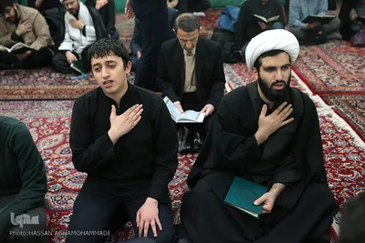 مراسم چهلمین روز درگذشت مرحوم آیت الله ابراهیم خسروشاهی 
