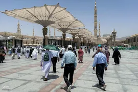 نماز جماعت در مسجد النبی