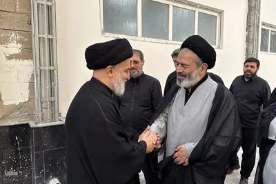 بازدید مسئولان حج و زیارت از خدمات به زائران در مسیر مشایه و کربلای معلی