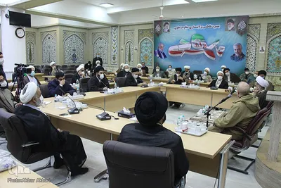 دیدار رئیس مجلس شورای اسلامی با نماینده ولی ‌فقیه در چهارمحال و بختیاری