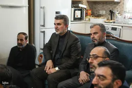 حضور جامعه قرآنی در منزل شهید احسان ذاکری