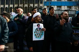 تشییع پیکر فرماندهان شهید