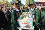 تشییع پیکر شهید سردار نارنجی در ارومیه‎